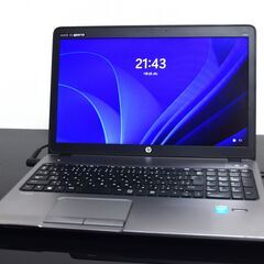 hp定番タイプCorei5最新Windows11メモリ8GB高速SSD240GBWifi接続可能の画像