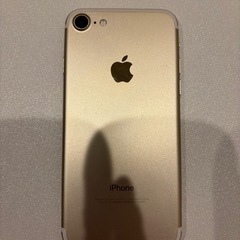 【取引完了】iPhone7 128GB 白　ゴールド　の画像