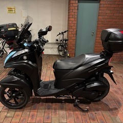 【YAMAHA トリシティ155 ABS付き　好調　別途トライク登録可能　低走行の画像