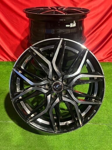 良好 WEDS ウェッズ レオニス FS 18×7J +47 PCD100 5穴 良好 WEDS ウェッズ レオニス FS 18×7J +47 PCD100 5穴