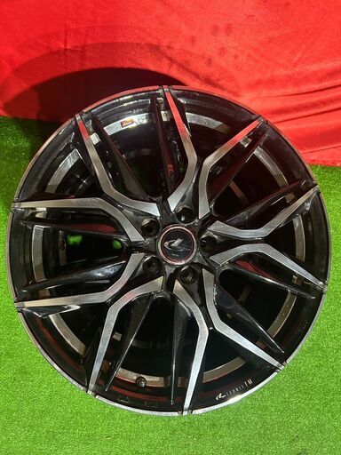WEDS レオニス 18インチ 7J PCD100 5穴 ET47 (Recarry堺北店) 中