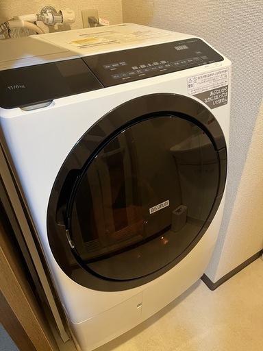 日立ドラム式洗濯機乾燥機付き (さぴ) 西宮の生活家電《洗濯機