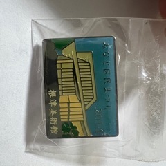 根津美術館　みなと区民まつり2014 ピンバッジ　新品 隈研吾　コレクションの画像