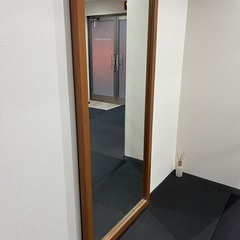 【美品】大型鏡 180×80cm｜ジム・姿見・スタジオ用の画像