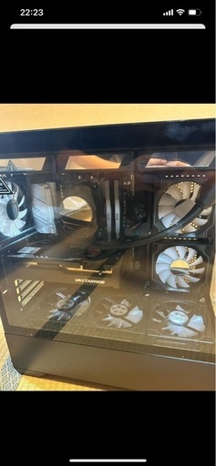 ?️【ほぼ新品】ゲーミングPC デスクトップパソコン GP-V3 ブラック｜AMD Ryzen7 5700X｜RX7600搭載