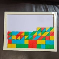 KUMON　図形モザイクパズルの画像