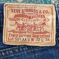 Levi's 501XX 復刻版の画像