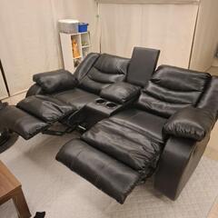 レザーソファー　配達可能の画像