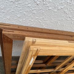 【中古・無料・おまけ付き】キャンバス木枠　F80号　絵画・油絵用　画材【まとめて4枚・キャンバス貼りできる方へ】の画像