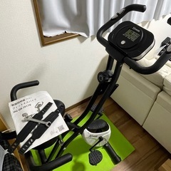 HAIGE（ハイガー）エアロバイク HG‑QB‑J917B ホワイト