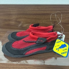 新品　タグ付き　マリンシューズ　21.0cmの画像