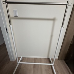 ニトリ　ハンガーラック　白