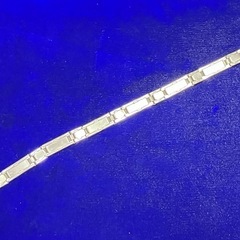 13 ライン入りチタン磁気ブレスレット　24㎝　外山産業　レディース　メンズの画像