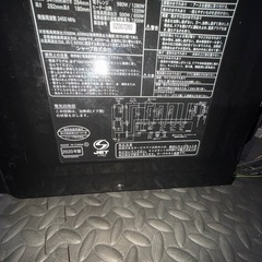 電子レンジ SHARP RE-F161-B 2020年製 ブラック 動作確認済みの画像