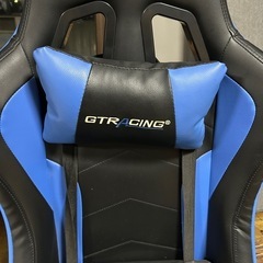 GTRACINGのゲーミングチェア 座椅子式の画像