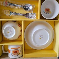 アンパンマン 陶磁器 こども食器セット 食器の画像