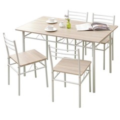 ダイニングテーブル 5点セット 4人掛け の画像