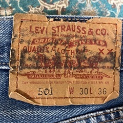 Levi's 501XX  復刻版の画像