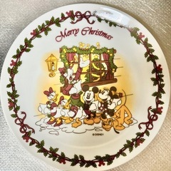 ディズニー クリスマスプレート Mickey & Friends