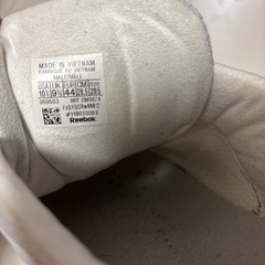 Reebok（リーボック）白スニーカー28.5cmの画像