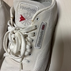 Reebok（リーボック）白スニーカー28.5cmの画像