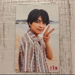 timelesz FAM 初回Ａ　佐藤勝利　猪俣周杜　タイムレス　カードの画像