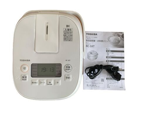 東芝 ジャー炊飯器 RC-5XTをレビュー！クチコミ・評判をもとに
