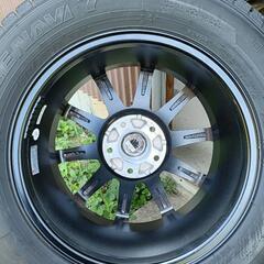 215/60R16 スタッドレスタイヤホイールセット ほぼ新品の画像