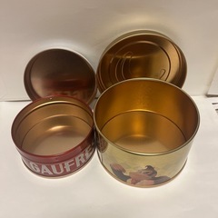【受渡決まりました】かわいいけど捨てられない！お菓子の缶の画像