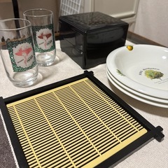 【未使用】お皿　レトログラス　重箱　まとめ売り
