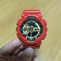 G-SHOCK　レッド　ゴールド
