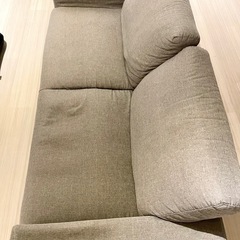 二名掛けローソファの画像