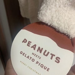 新品‼️PEANUTS meets GELATO PIQUE ボアパジャマの画像