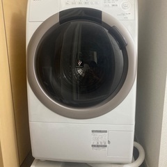 ヒーター乾燥機洗濯機【ES-S7K-CL】定価12万