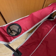 Coleman  チェア 2台　クーラー付き 耐荷重130kgの画像