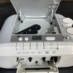 TOSHIBA/東芝 CDラジオカセットレコーダー TY-CK2 2018年製の画像