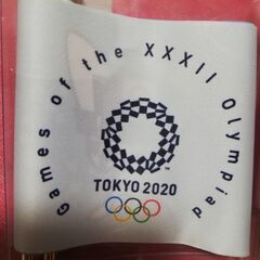 ミニフラッグ2本立て　2セット　東京2020オリンピック　マスコット　ミライトワ　ソメイティ　公式ライセンス商品の画像