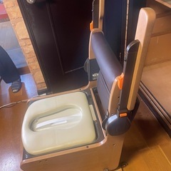 【新品未使用】値下げしました！介護用トイレ 介護用品 イス 座楽 木製Panasonic PN-L23407MB 7/10まで！
の画像