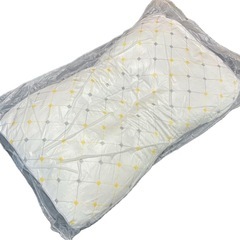 新品　ふんわり　枕　ホワイト　快眠　首肩こり 丸洗い　安眠　ストレートネックにおすすめ　やや低め　丸洗い可能の画像