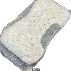 新品　ふんわり　枕　ホワイト　快眠　首肩こり 丸洗い　安眠　ストレートネックにおすすめ　やや低め　丸洗い可能の画像