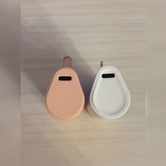 【iWARK正規品】Lightnin軽量モバイルバッテリー〈 Pink &White 〉2set ♡♡の画像