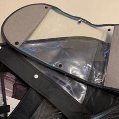 socca　子ども乗せ自転車後ろ用レインカバー　version3.0　の画像