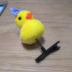 ひよこヘアピン　パーティーグッズ　子供向け