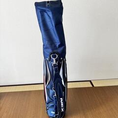NEX キャディバッグ ネイビー　ゴルフバッグの画像