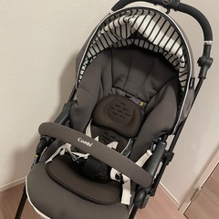 Combi メチャカルハンディ ベビーカー　チャコールブラックの画像