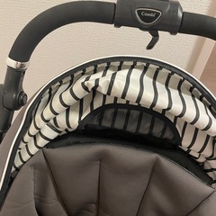 Combi メチャカルハンディ ベビーカー　チャコールブラックの画像
