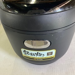 アイリスオーヤマ  KRC-MD30-B マイコン 炊飯器 銘柄炊き 3合炊き  2019年製 の画像