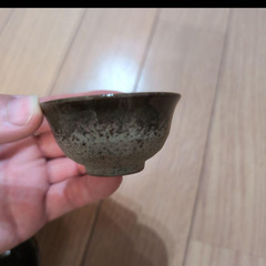 陶器の徳利とおちょこ3点セットの画像