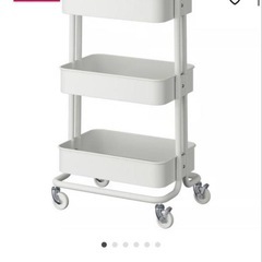 IKEAデスクアレックスワゴンイスセットの画像