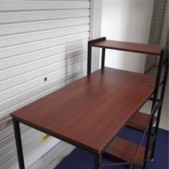  美品 木製デスクの画像